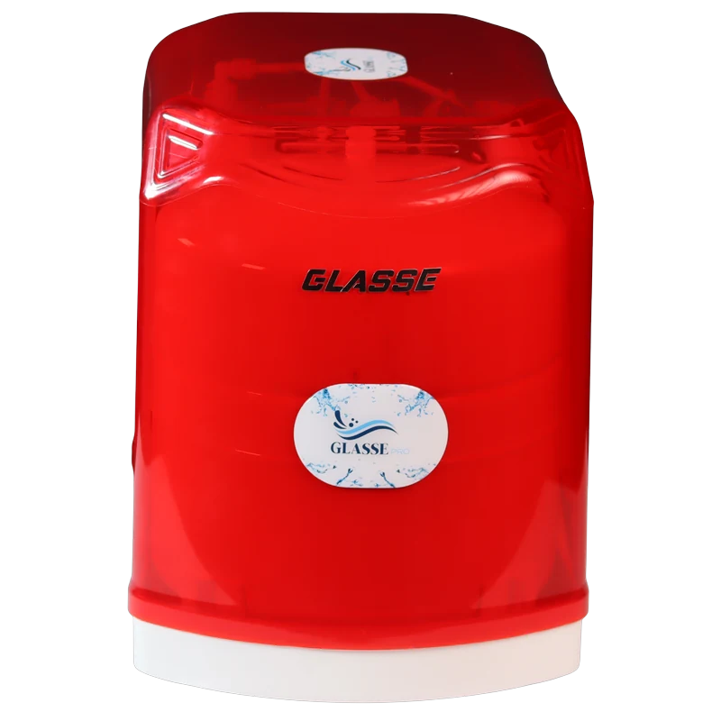 GLASSE PRO TRANSPARENT (ROUGE) — vue 2, WaterMaroc au Maroc.