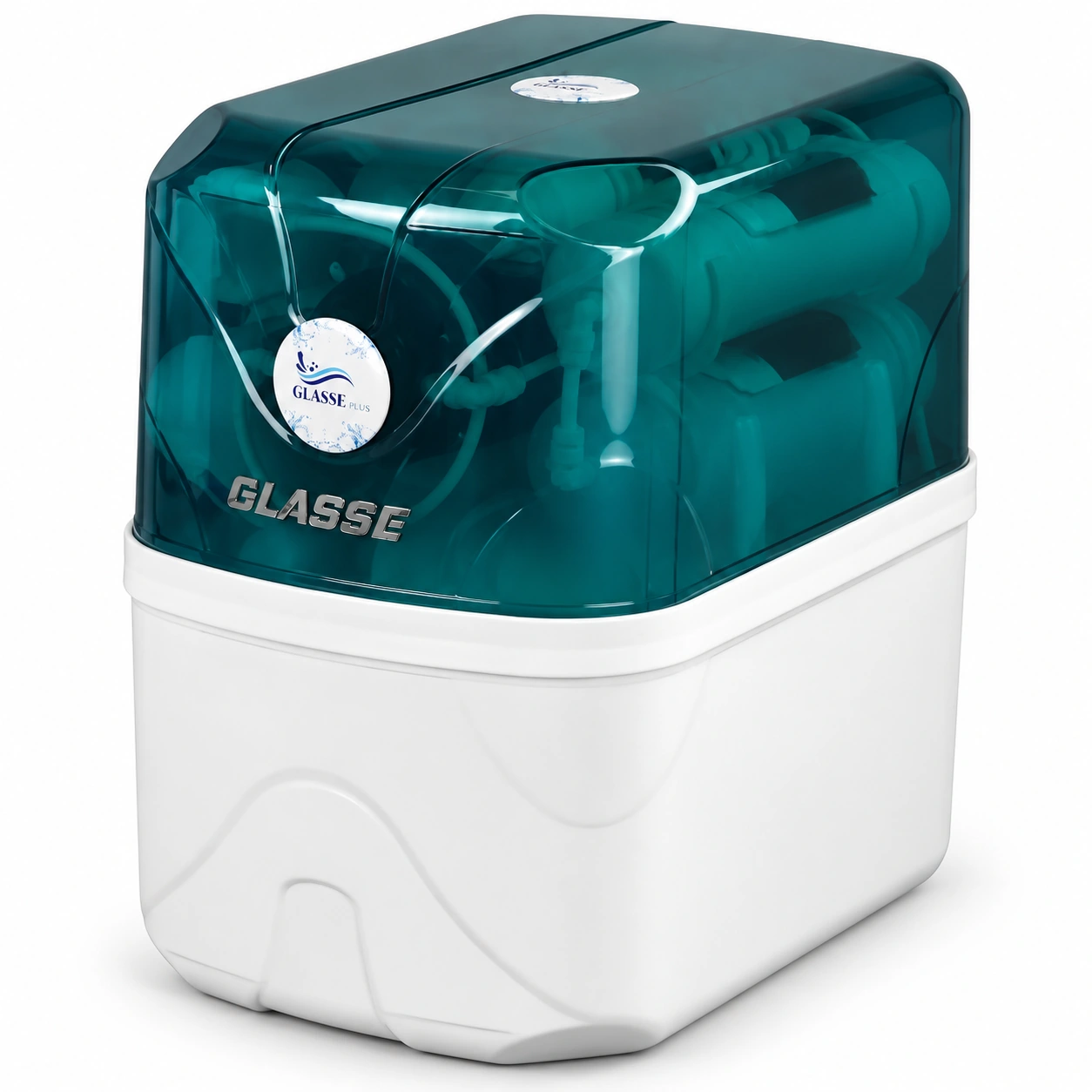 GLASSE PLUS — Blanc / Vert — WaterMaroc Maroc