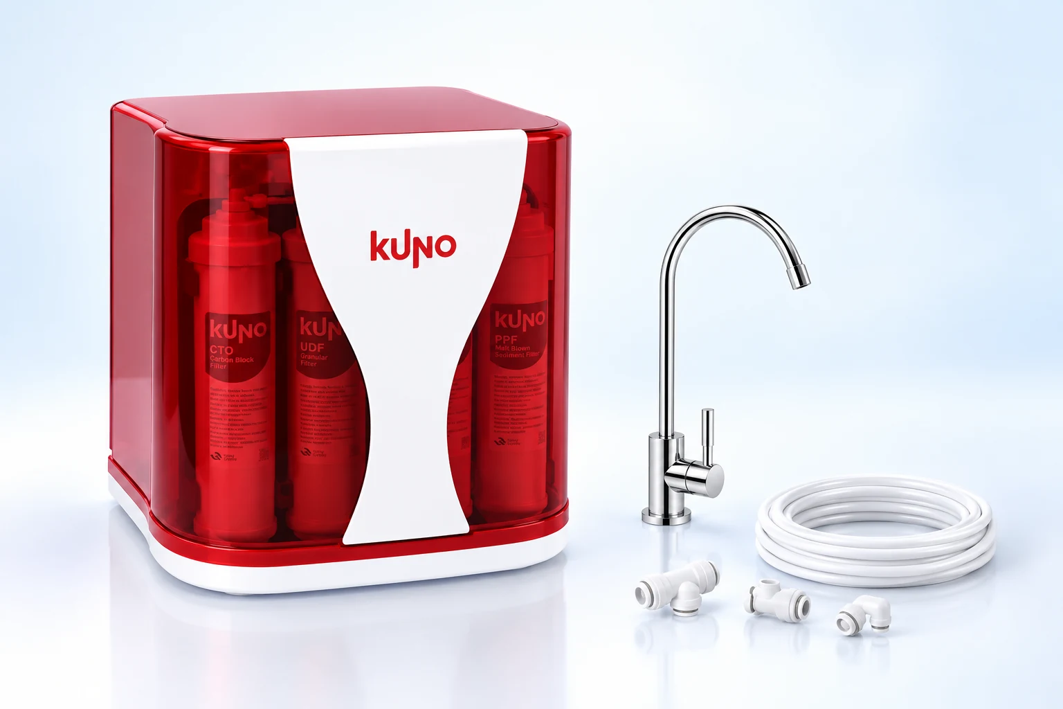 KUNO LG (BLANC-ROUGE) — mise en scène originale WaterMaroc.